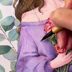 Watercolor Coloring Book for Relaxation and Fun