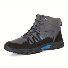 Men's Comfy Non Slip Ankle Boots - Durable Hiking Shoes