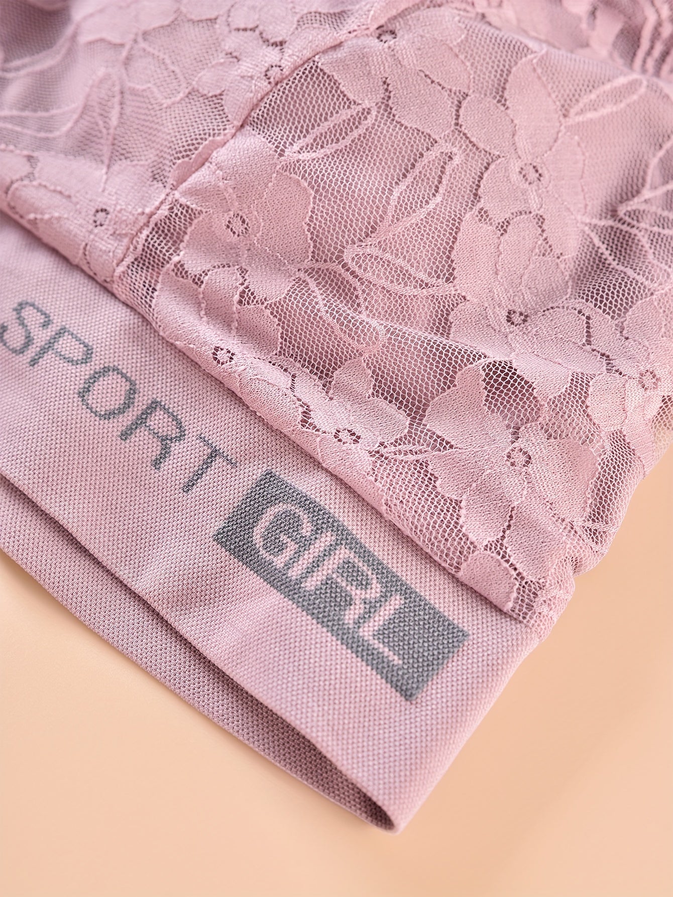 Scallop Trim Lace Bra Wireless