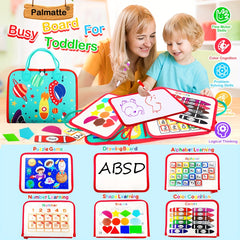 Montessori Busy Board Sensory Toys for Toddlers