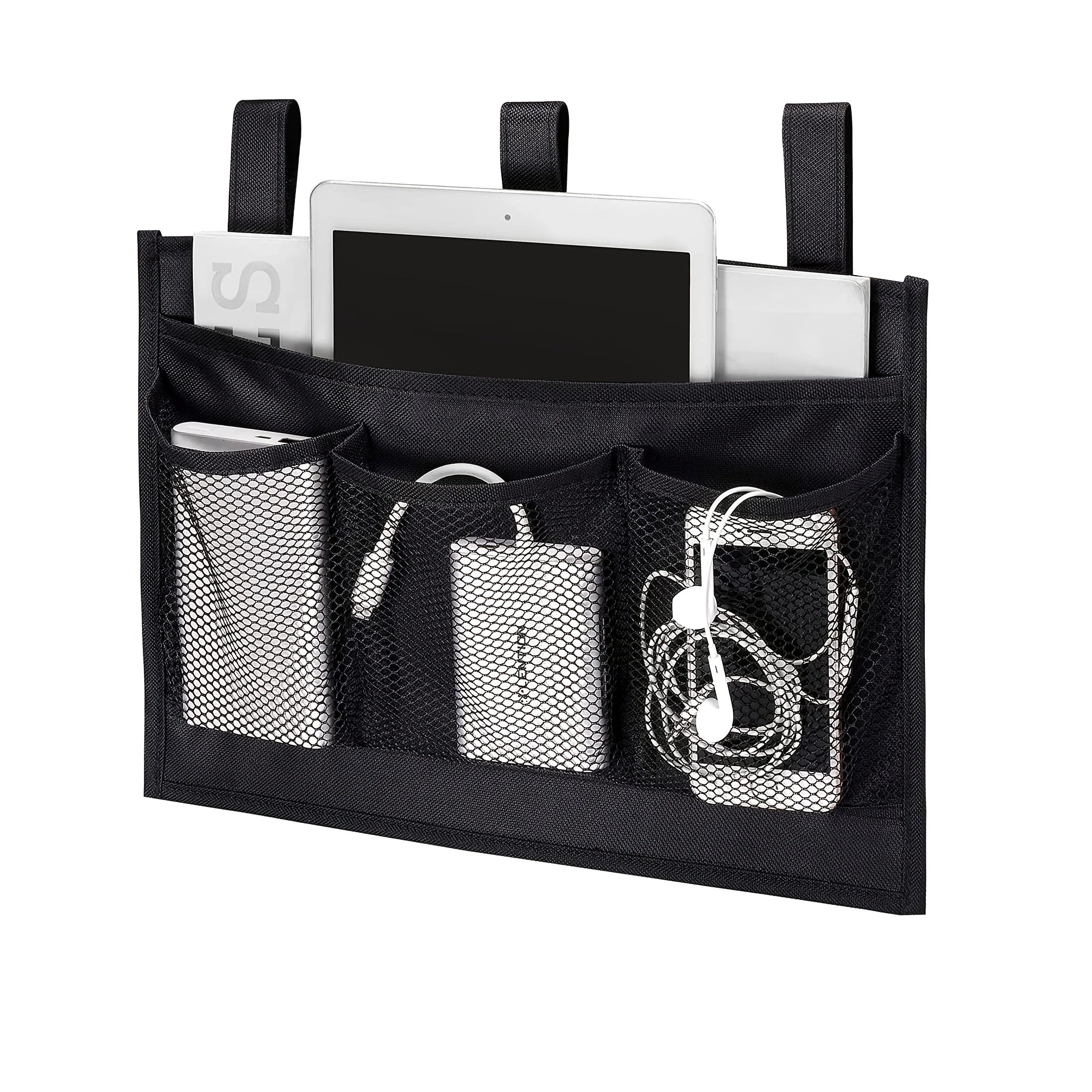 Bedside Caddy for Bunk Hospital Beds Camp Baby Bed Rails Dorms & Strollers