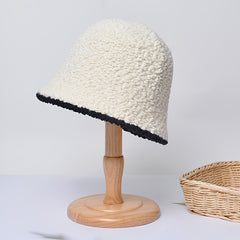 Knit Winter Bucket Hat for Women - Warm Gift for Her