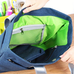 Shoulder Oxford Canvas Bag Business Briefcase A4 Zipper File Bag