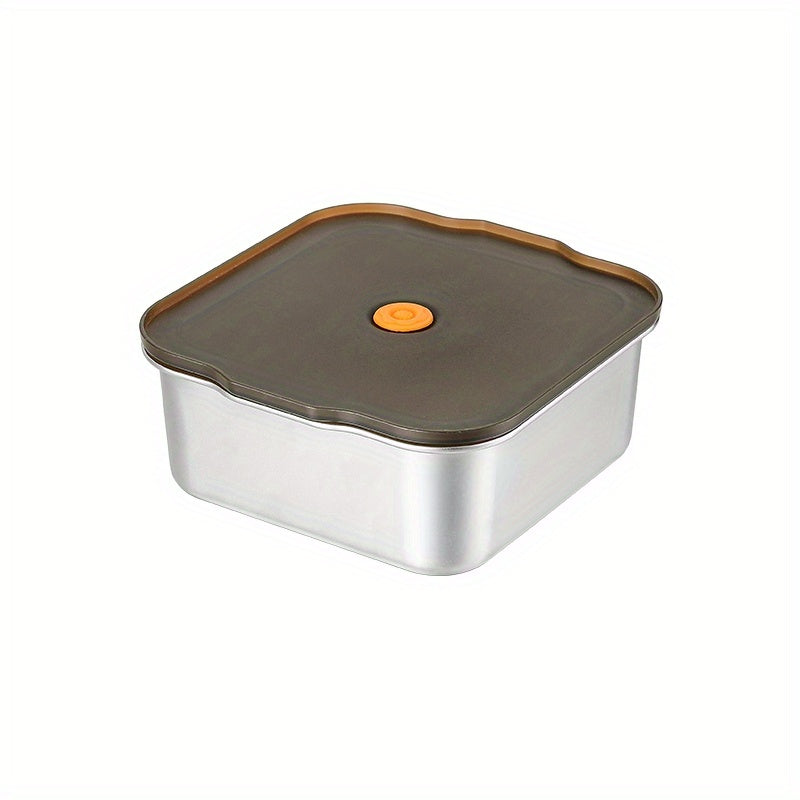 304 Stainless Steel Large Capacity Lunch Box with Lid for Teenagers and Workers