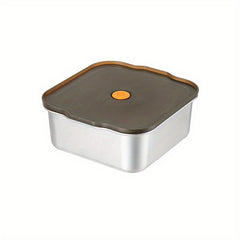 304 Stainless Steel Large Capacity Lunch Box with Lid for Teenagers and Workers