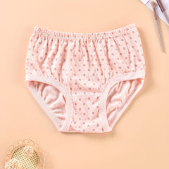 Floral Print Briefs Comfy & Breathable Stretchy Intimates Panties