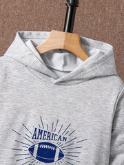 Boys Kids American Football Hoodie & Sweatpants Set