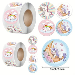 500pcs Student Reward Incentive Self-adhesive Stickers Label Office Decor