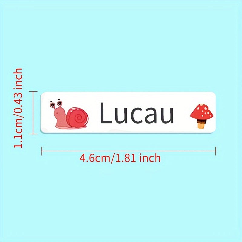 Custom Waterproof Labels for Personal Items