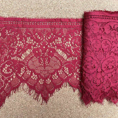 3m x 17cm Eyelash Lace Trim DIY Clothing Dress Accessories