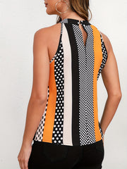 Halter Neck Sleeveless Top Summer Women's Clothing