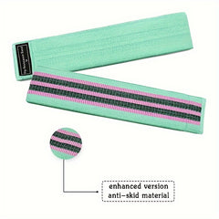 3pcs Non Slip Yoga Resistance Bands for Fitness Stretching Rope Workout