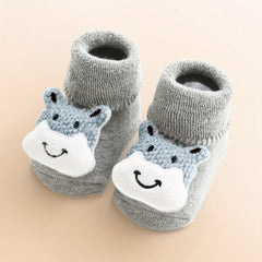 Cartoon Doll Baby Floor Socks Warm Thick Anti-slip Socks