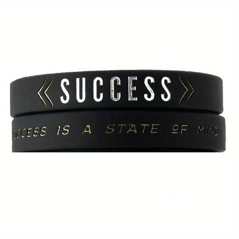 Motivational Silicone Bracelet Inspirational Quotes Wristband