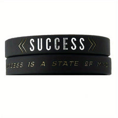 Motivational Silicone Bracelet Inspirational Quotes Wristband