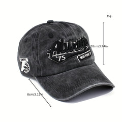 American Retro Hats Women Do Old Baseball Cap Washed Denim Cap