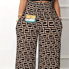 All Over Print Overall Jumpsuit Casual Overall Jumpsuit