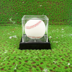 Baseball Display Case Glass Ball Collection Box Baseball Holder