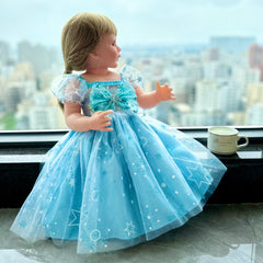 Silicone Realistic Baby Doll Girl Toy DIY Dressing Hair Styling