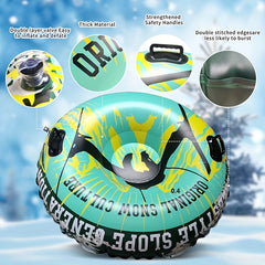 Inflatable Skiing Circle Snow Sled 47inch 119