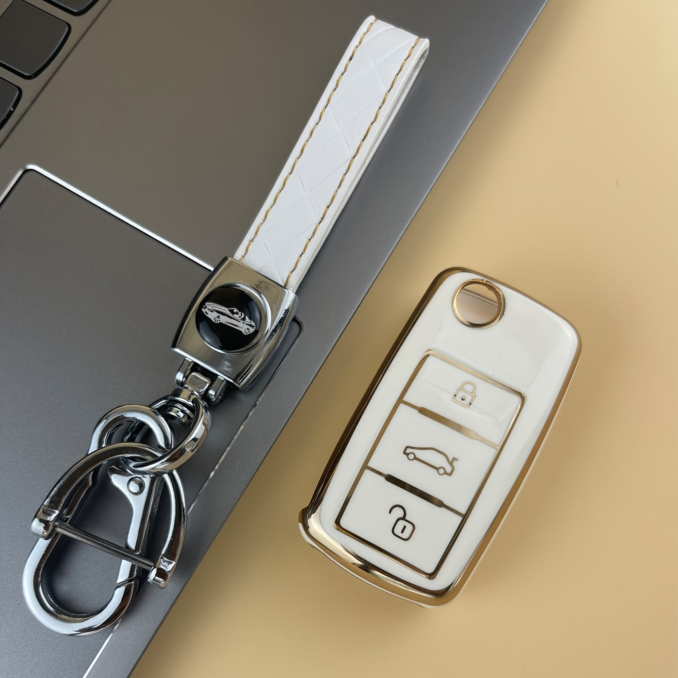 Men's Golf Buckle Keychain