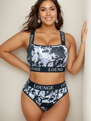 Tie Dye Sports Lingerie Set