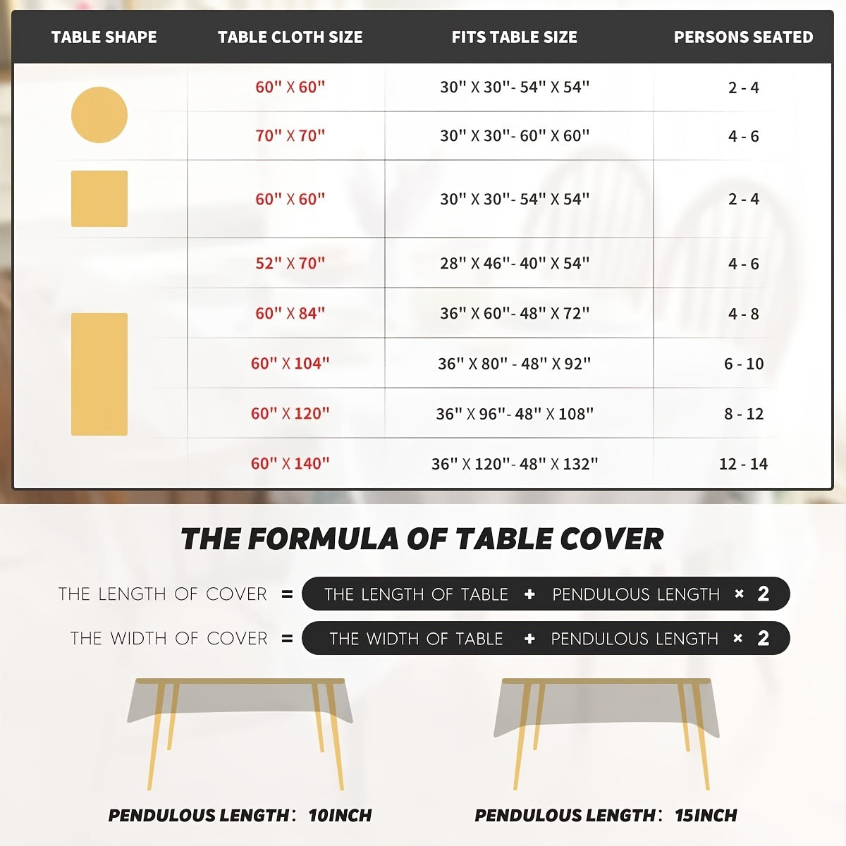Halloween Bat Pattern Table Runner Dark Style Decoration