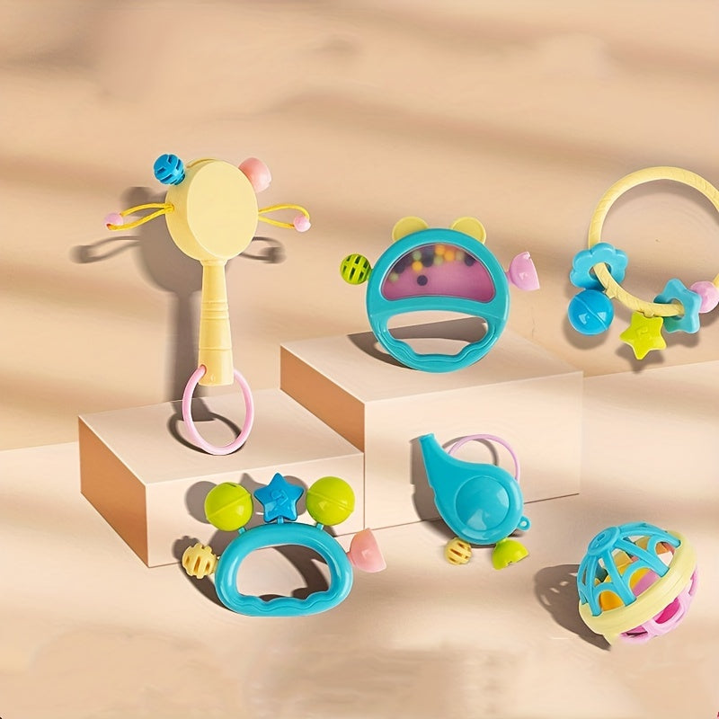 Baby Rattle Toy Newborn Puzzle Toddler Teether