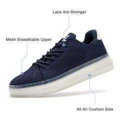 Men's Mesh Anti-Skid Lace-Up Casual Shoes