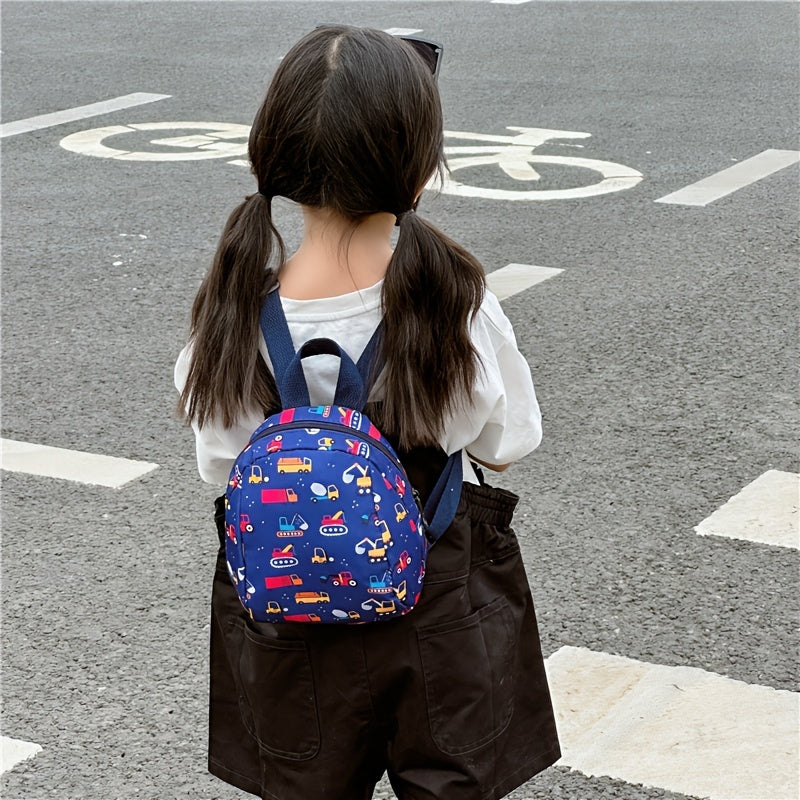 Excavator Print Lightweight Backpack for Kids