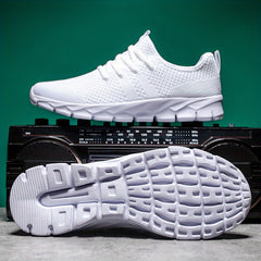 Men's Lightweight Knitted Casual Shoes for Traveling Jogging