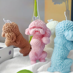 Teddy Candle Home Ornaments Photography Props Birthday Wedding Christmas