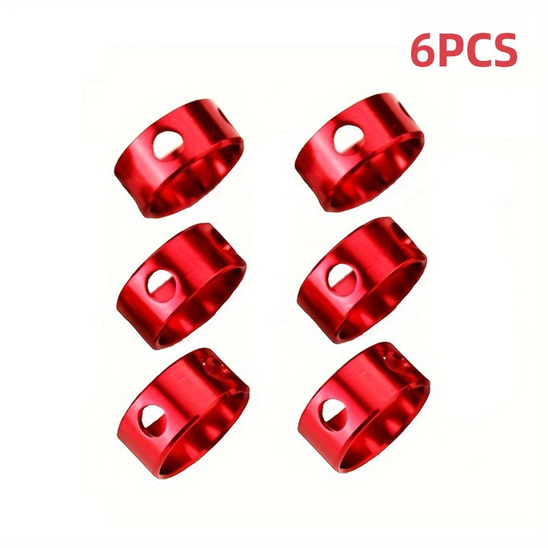 9pcs Aluminum Cord Adjuster Tent Windproof Rope Loop