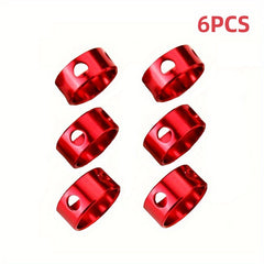 9pcs Aluminum Cord Adjuster Tent Windproof Rope Loop