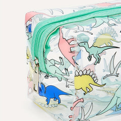 Dinosaur Print Makeup Bag Toiletry Bag Travel Cosmetic Pur