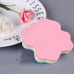 100pcs Creative Colour Sticky Notes Memo Pad Diary Stationary Flakes Scrapbook