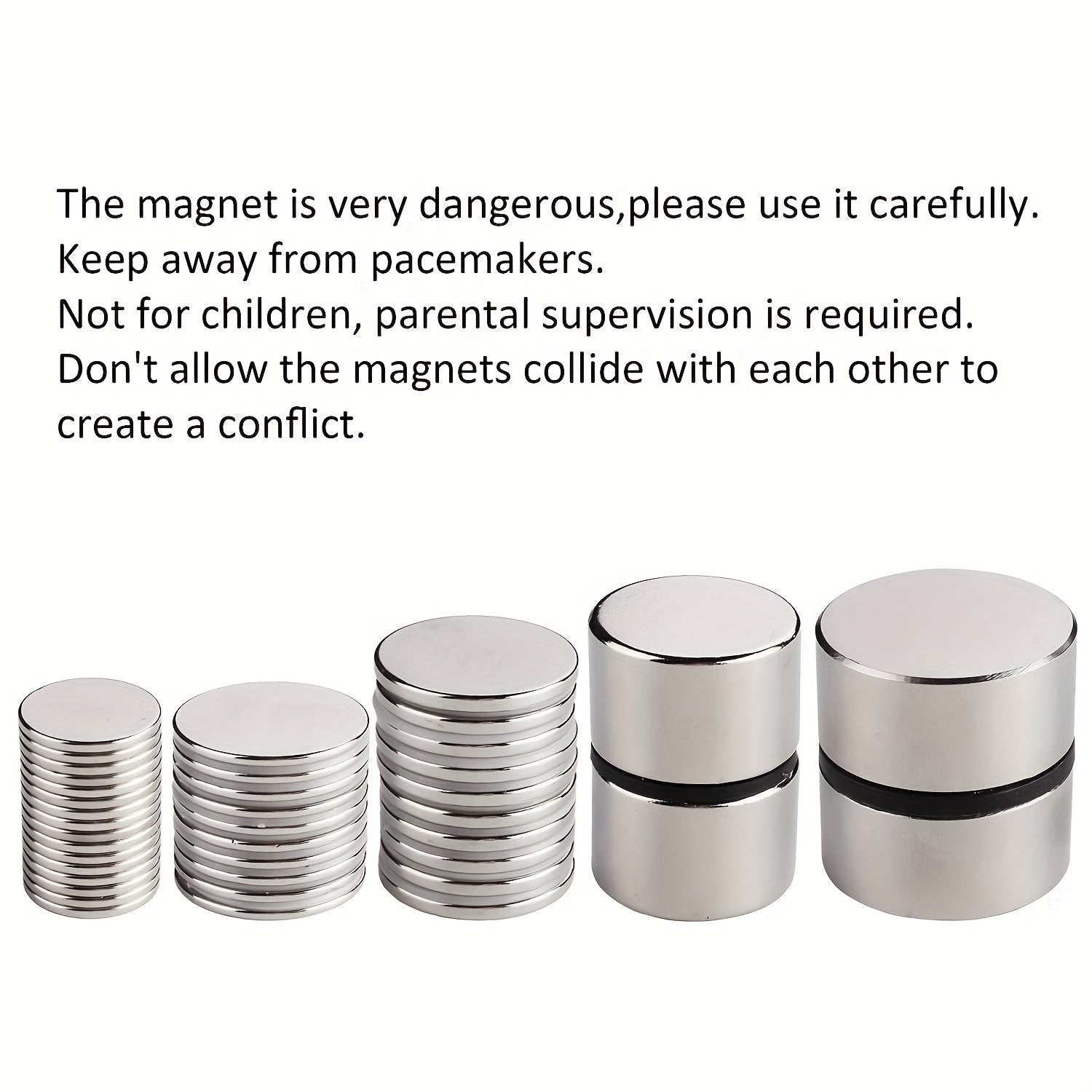 300pcs Neodymium Small Round Magnets 4x2mm