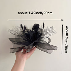 Fascinators Hat Women Tea Party Headband Kentucky Derby Wedding Cocktail Flower