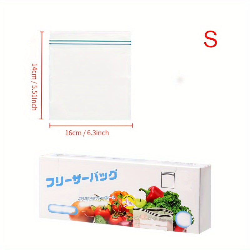 Reusable Storage Bags Leak-proof Freezer Bags Fresh Keeping Moisture Proof