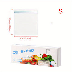 Reusable Storage Bags Leak-proof Freezer Bags Fresh Keeping Moisture Proof