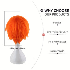 Men's Anime Short Wig Costume Wigs For Parties
