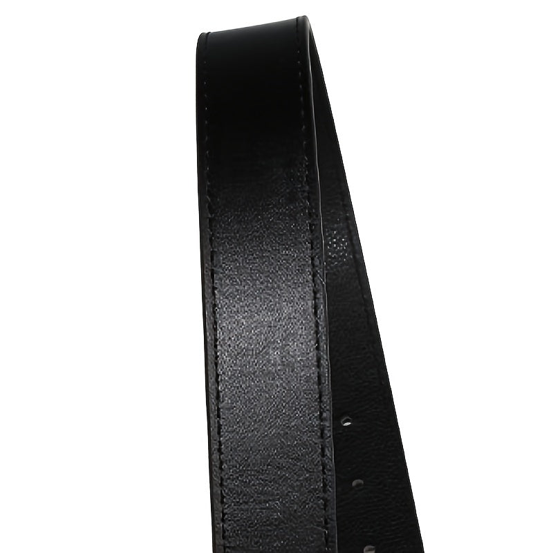 Men's Pin Buckle Casual PU Leather Belt