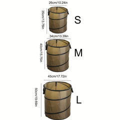 Portable Camping Garden Trash Can for Outdoor Camping & Garden