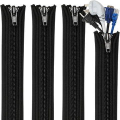 4pcs Cable Organizer for Office Storage Sleeve Wire Organizer for TV