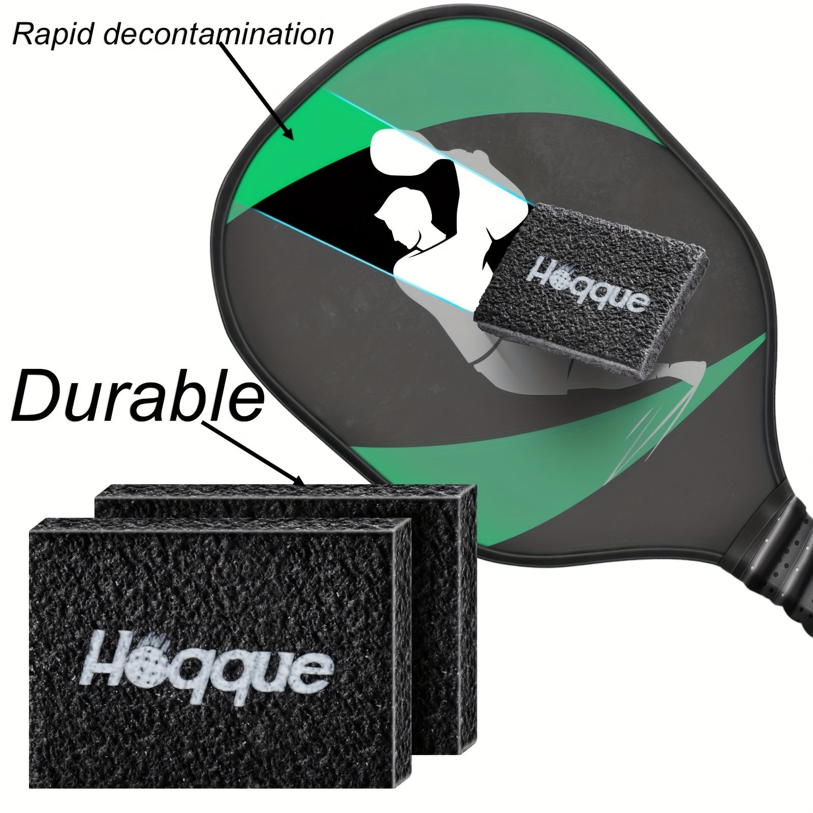 1pc 2pcs Pickleball Paddle Eraser Carbon Fiber Pickle Ball Racket