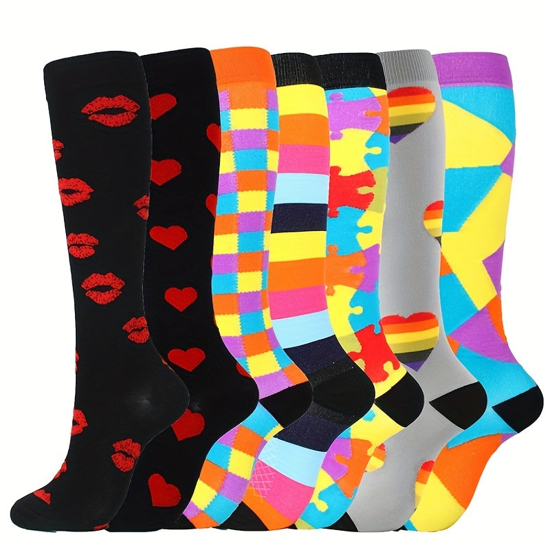 Breathable Compression Socks for Outdoor Running