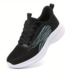 Breathable Mesh Walking Shoes Soft Sole Athletic Sneakers For Women