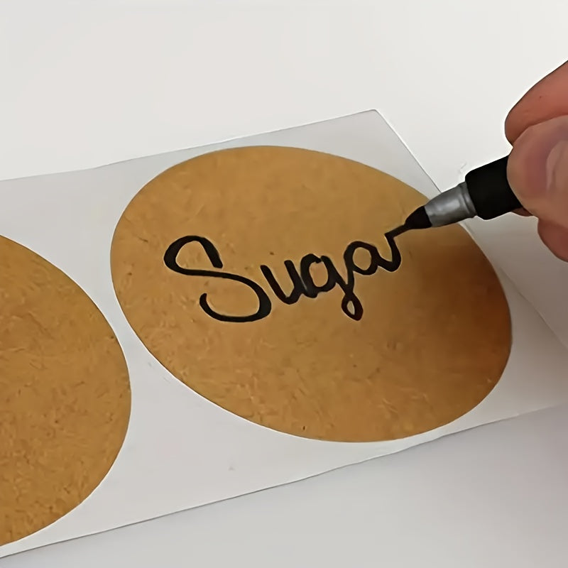 Cowhide Self-adhesive DIY Holiday Baking Stickers