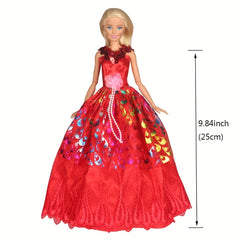 Doll Dress Wedding Party Skirts Princess Casual Clothes For Doll