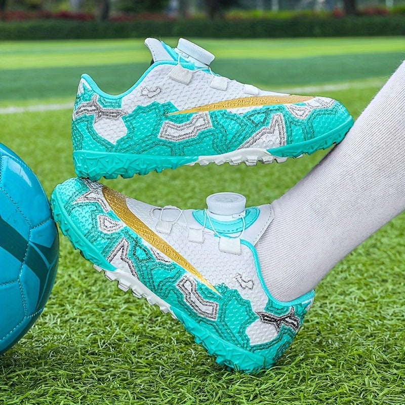Girl's Rotating Buckle TF Soccer Cleats